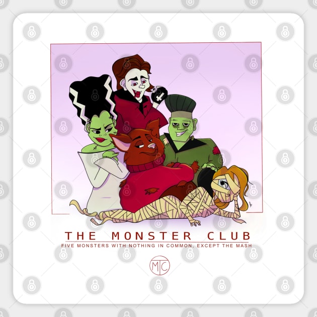 The Monster Club Magnet by themunchkinboutique